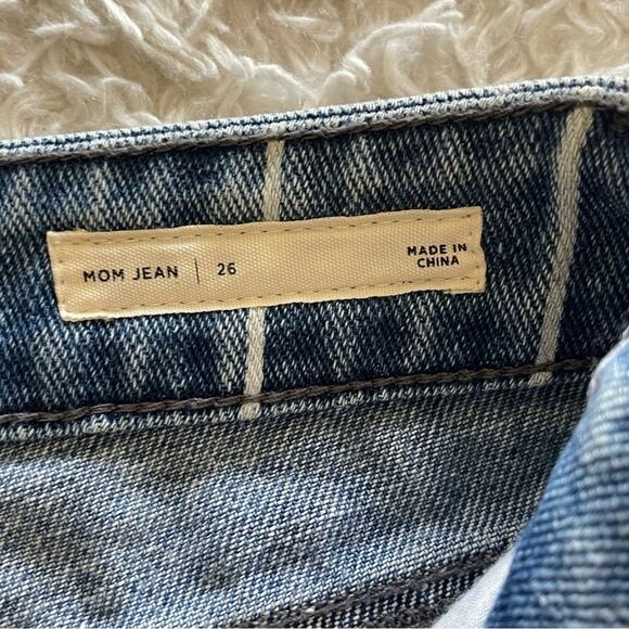 Pacsun Pinstripe Mom Jeans Size 26 EUC - Picture 8 of 10